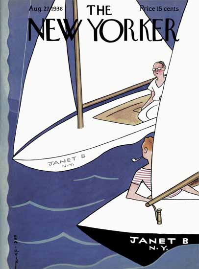 Rea Irvin The New Yorker 1938_08_27 Copyright | The New Yorker Graphic Art Covers 1925-1945