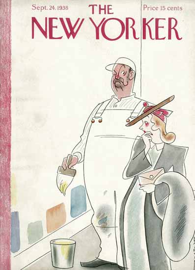 Rea Irvin The New Yorker 1938_09_24 Copyright | The New Yorker Graphic Art Covers 1925-1945