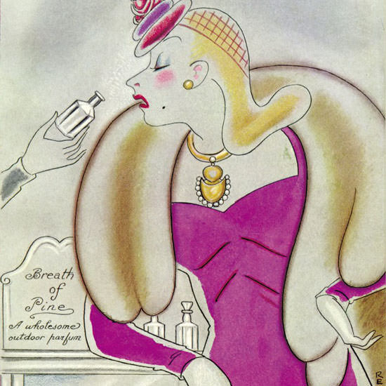 Rea Irvin The New Yorker 1939_05_27 Copyright crop | Best of 1930s Ad and Cover Art