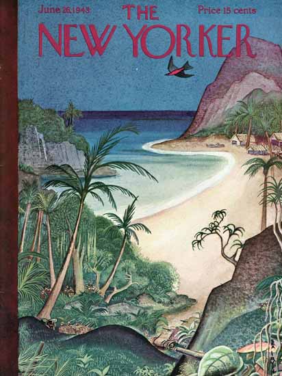 Rea Irvin The New Yorker 1943_06_26 Copyright | The New Yorker Graphic Art Covers 1925-1945