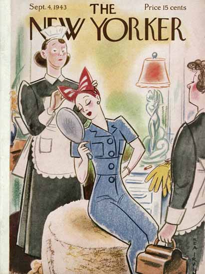 Rea Irvin The New Yorker 1943_09_04 Copyright | The New Yorker Graphic Art Covers 1925-1945