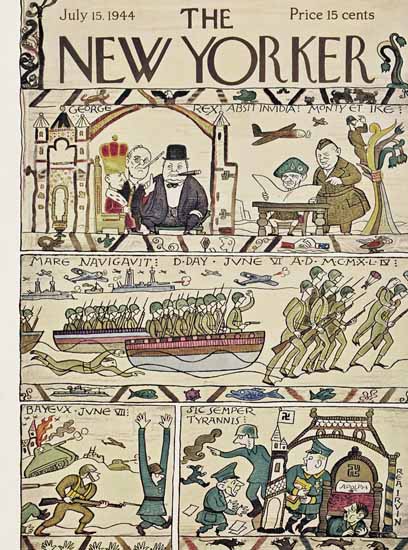 Rea Irvin The New Yorker 1944_07_15 Copyright | The New Yorker Graphic Art Covers 1925-1945