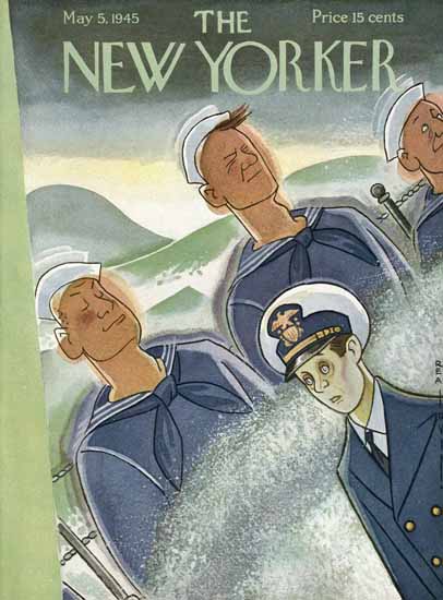 Rea Irvin The New Yorker 1945_05_05 Copyright | The New Yorker Graphic Art Covers 1925-1945