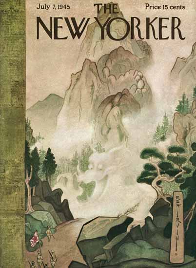 Rea Irvin The New Yorker 1945_07_07 Copyright | The New Yorker Graphic Art Covers 1925-1945