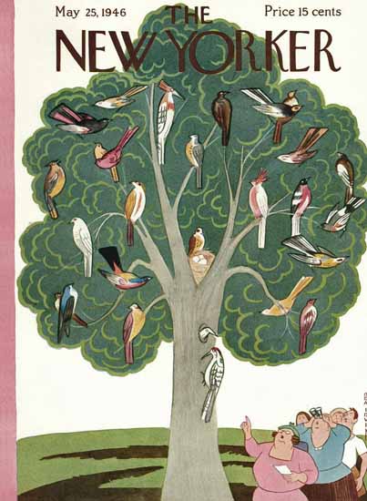 Rea Irvin The New Yorker 1946_05_25 Copyright | The New Yorker Graphic Art Covers 1946-1970