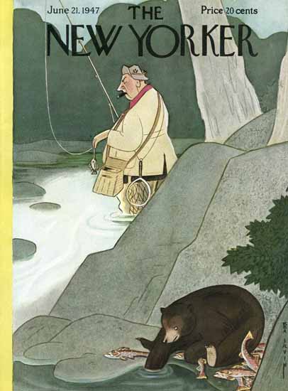 Rea Irvin The New Yorker 1947_06_21 Copyright | The New Yorker Graphic Art Covers 1946-1970