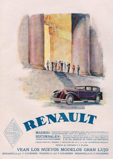 Renault Automobile Madrid | Vintage Cars 1891-1970