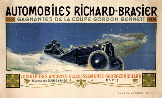 Richard-Brasier Automobiles Paris France 1904 | Vintage Cars 1891-1970