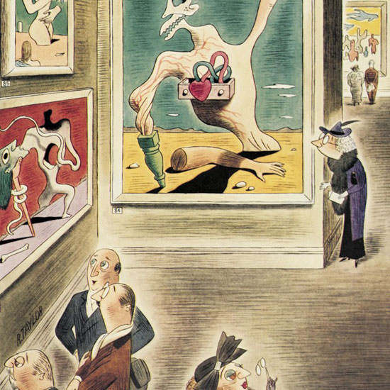 Richard Taylor The New Yorker 1937_01_09 Copyright crop | Best of Vintage Cover Art 1900-1970