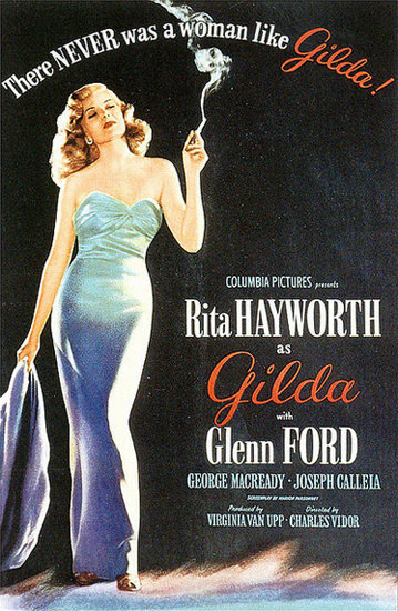 Rita Hayworth Gilda Movie 1946 | Sex Appeal Vintage Ads and Covers 1891-1970