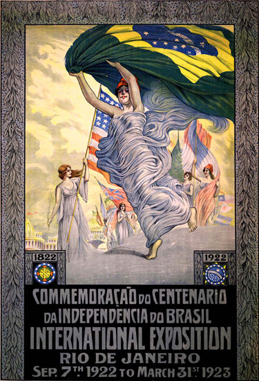 Roaring 1920s Centenario Da Independencia Do Brasil 1922 Rio | Mad Men ...