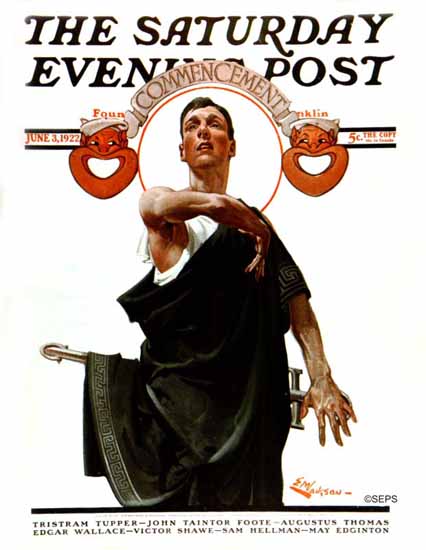 Roaring 1920s EM Jackson Saturday Evening Post 1922_06_03 | Roaring 1920s Ad Art and Magazine Cover Art