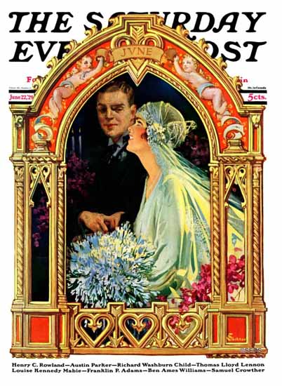 Roaring 1920s EM Jackson Saturday Evening Post 1929_06_22 | Roaring 1920s Ad Art and Magazine Cover Art