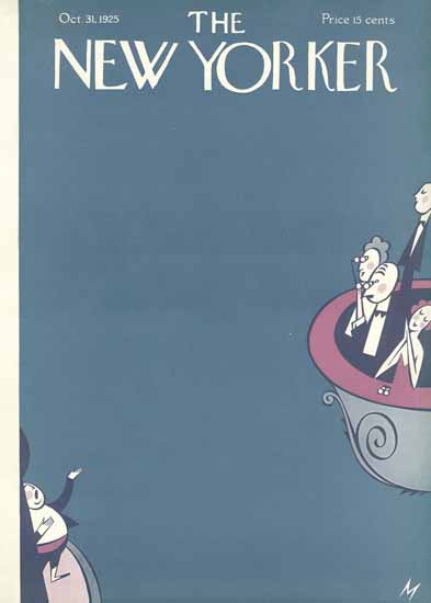 Roaring 1920s Julian De Miskey The New Yorker 1925_10_31 Copyright | Roaring 1920s Ad Art and Magazine Cover Art