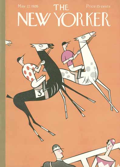 Roaring 1920s Julian De Miskey The New Yorker 1926_05_22 Copyright | Roaring 1920s Ad Art and Magazine Cover Art