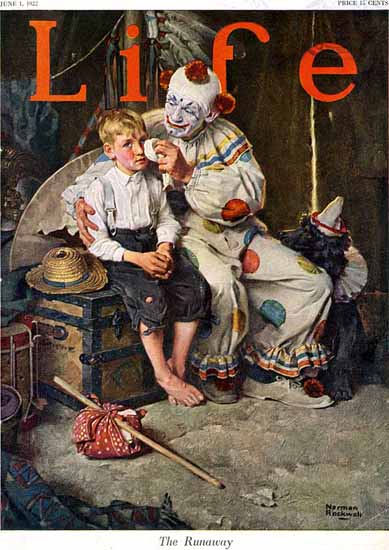 Roaring 1920s Norman Rockwell Life Magazine 1922-06-01 Copyright | Roaring 1920s Ad Art and Magazine Cover Art