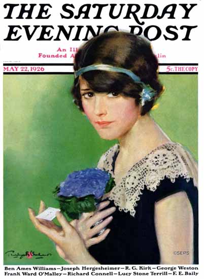 Roaring 1920s Penrhyn Stanlaws Saturday Evening Post 1926_05_22 | Roaring 1920s Ad Art and Magazine Cover Art