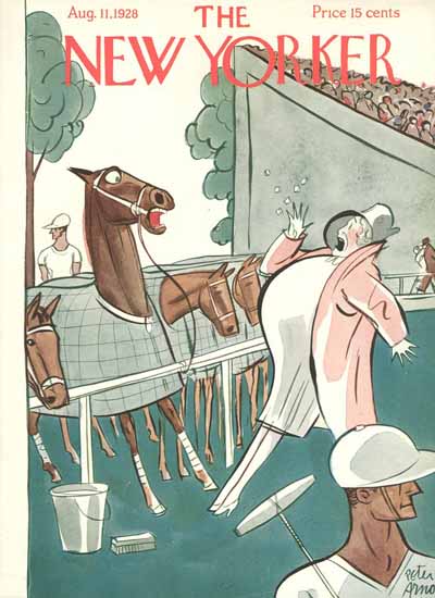 Roaring 1920s Peter Arno The New Yorker 1928_08_11 Copyright | Roaring 1920s Ad Art and Magazine Cover Art