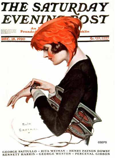 Roaring 1920s Ruth Eastman Rodgers Saturday Evening Post 1920_12_18 ...