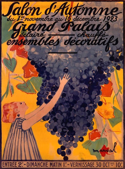 Roaring 1920s Salon D Automne 1923 Grand Palais Ensembles | Roaring 1920s Ad Art and Magazine Cover Art