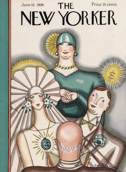 Roaring 1920s Stanley W Reynolds The New Yorker 1926_06_12 Copyright | Roaring 1920s Ad Art and Magazine Cover Art