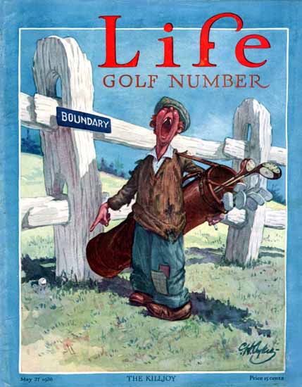 Roaring 1920s The Killjoy Life Humor Magazine 1926-05-17 Copyright | Roaring 1920s Ad Art and Magazine Cover Art