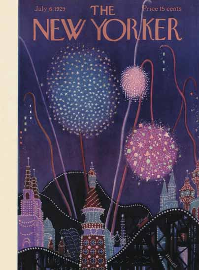 Roaring 1920s Theodore G Haupt The New Yorker 1929_07_06 Copyright ...