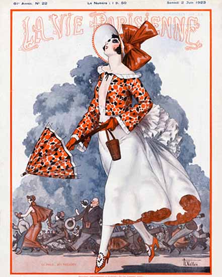 Roaring Twenties 1920s La Vie Parisienne 1923 Juin 2 | Roaring 1920s Ad Art and Magazine Cover Art