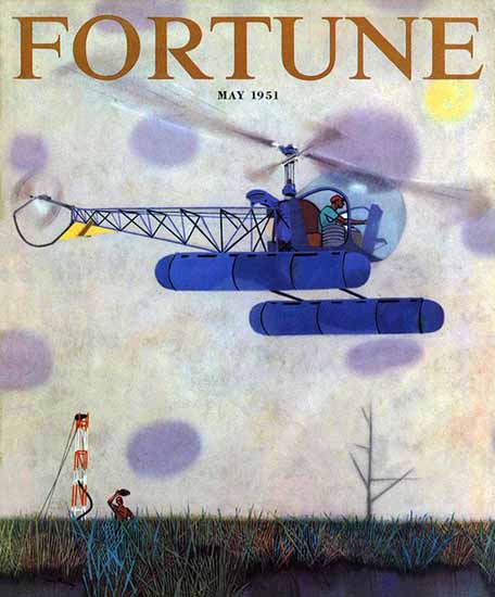 Robert Gwathmey Fortune Magazine May 1951 Copyright | Fortune Magazine Graphic Art Covers 1930-1959