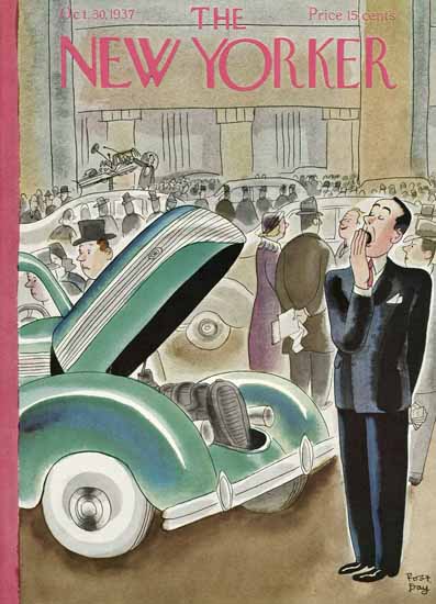 Robert James Day The New Yorker 1937_10_30 Copyright | The New Yorker Graphic Art Covers 1925-1945