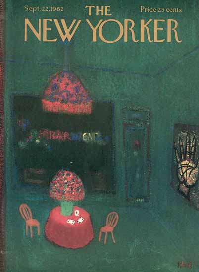 Robert Kraus The New Yorker 1962_09_22 Copyright | The New Yorker Graphic Art Covers 1946-1970