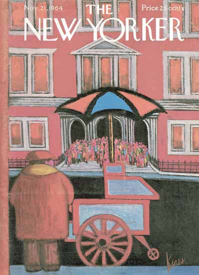 Robert Kraus The New Yorker 1964_11_21 Copyright | The New Yorker Graphic Art Covers 1946-1970