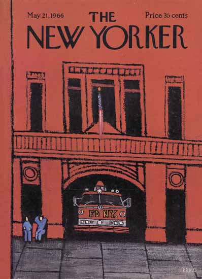 Robert Kraus The New Yorker 1966_05_21 Copyright | The New Yorker Graphic Art Covers 1946-1970