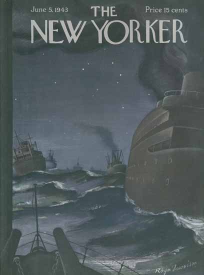 Roger Duvoisin The New Yorker 1943_06_05 Copyright | The New Yorker Graphic Art Covers 1925-1945