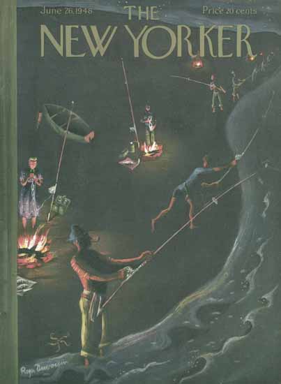 Roger Duvoisin The New Yorker 1948_06_26 Copyright | The New Yorker Graphic Art Covers 1946-1970