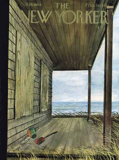 Roger Duvoisin The New Yorker 1954_10_23 Copyright | The New Yorker Graphic Art Covers 1946-1970