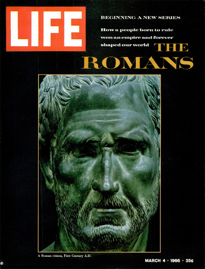 Roman Empire 4 Mar 1966 Copyright Life Magazine | Mad Men Art | Vintage ...