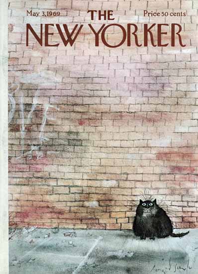 Ronald Searle The New Yorker 1969_05_03 Copyright | The New Yorker Graphic Art Covers 1946-1970