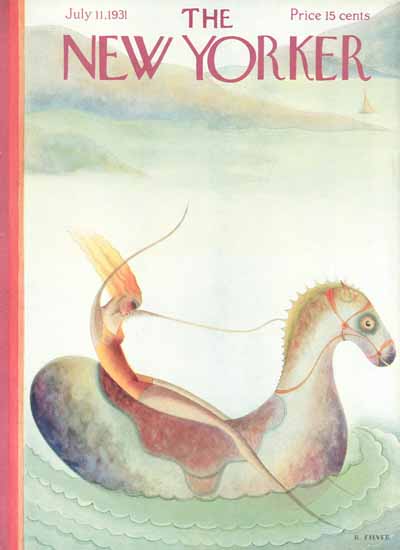 Rose Silver The New Yorker 1931_07_11 Copyright | The New Yorker Graphic Art Covers 1925-1945