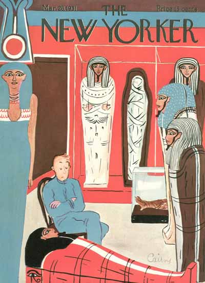 Ruth Cairns The New Yorker 1931_03_28 Copyright | The New Yorker Graphic Art Covers 1925-1945