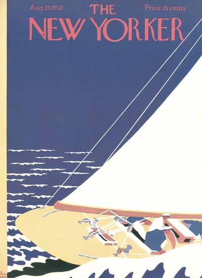 S Liam Dunne The New Yorker 1932_08_27 Copyright | The New Yorker Graphic Art Covers 1925-1945