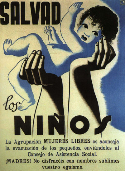 Salvad Los Ninos Spain Espana | Vintage Ad and Cover Art 1891-1970