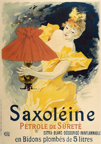 Saxoleine Petrole De Surere Art Nouveau A | Sex Appeal Vintage Ads and Covers 1891-1970