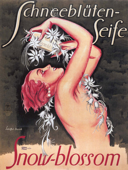 Schneeblueten-Seife Snow-Blossom Nude Austria | Sex Appeal Vintage Ads and Covers 1891-1970