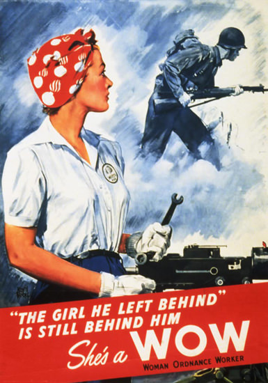 Shes A Wow The Girl He Left Still Behind Him | Vintage War Propaganda Posters 1891-1970