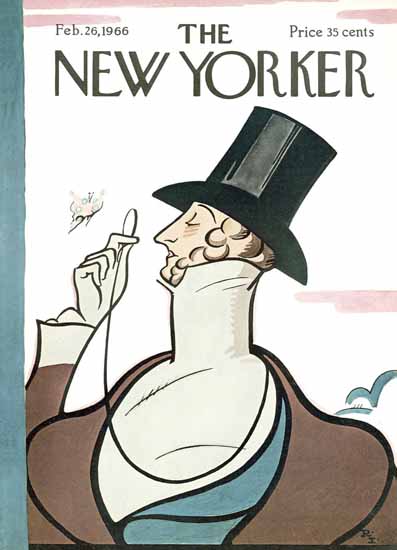 Signature Display Typeface of The New Yorker 1966_02_26 Copyright | The New Yorker Graphic Art Covers 1946-1970