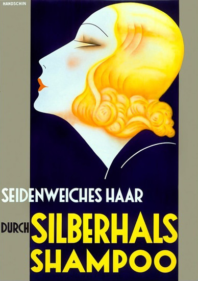 Silberhals Shampoo Seidenweiches Haar Silky Hair | Sex Appeal Vintage Ads and Covers 1891-1970