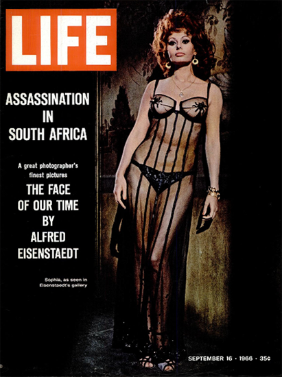 Sophia Loren By Alfred Eisenstaedt 16 Sep 1966 Copyright
