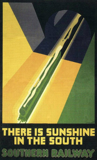 Southern Railway Sunshine In The South 1930 | Vintage Travel Posters 1891-1970