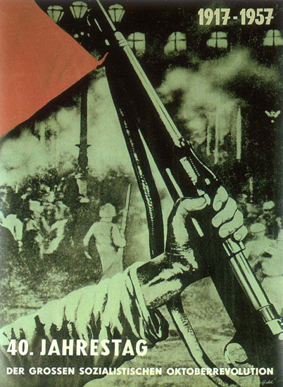 Sozialistische Oktoberrevolution 1957 Socialist | Vintage War Propaganda Posters 1891-1970